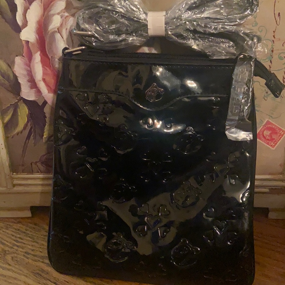 Olive Oyl black shoulder bag